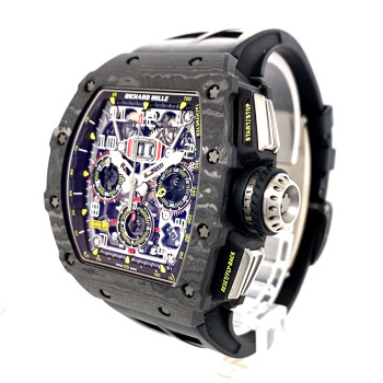 Buy Richard Mille RM11 03 Black TPT CHRONO95 Watch Boutique